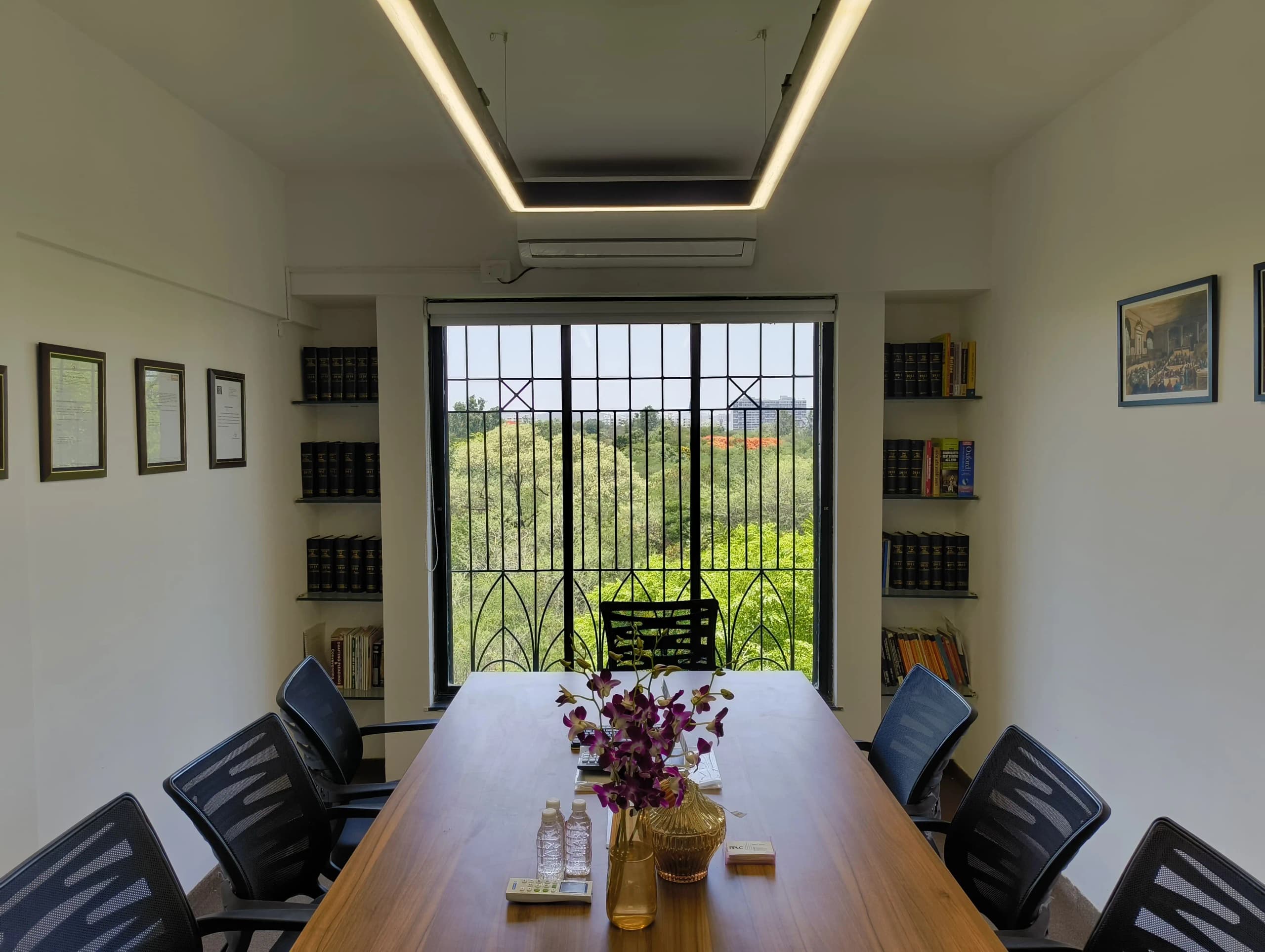 The Rane Pingle Law Chambers conference room